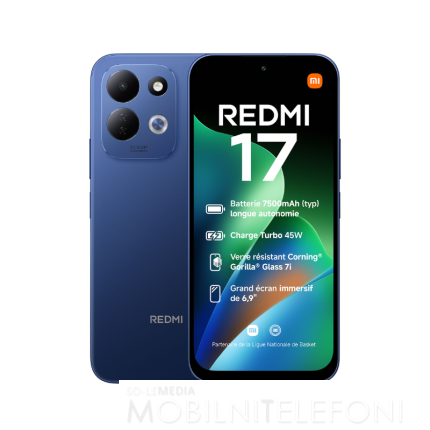 Xiaomi Redmi 17 4G 6/128GB Deep Blue+punjač