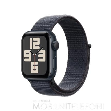 APPLE Watch SE (2024) 40 mm GPS Midnight Aluminium Case Midnight Sport Band 