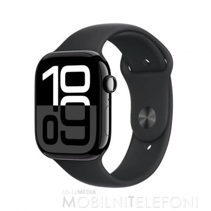 APPLE Watch Series 10 46mm GPS Aluminium Jet Black Sport Band M/L